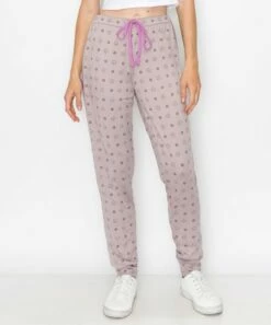 Wholesale ✨ Jessica Simpson Gull Gray Star Mandala Cuffed Pajama Pants - 👩 Women 😀