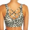 Discount ✔️ Jessica Simpson Raven Faded Cheetah Kayla Longline Bra For 👩 Women ⌛