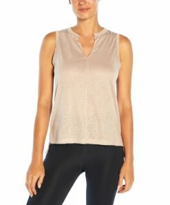 Cheap π― Jessica Simpson Sphinx Beige Chelsea Notch Neck Tank - π© Women π