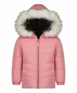 Coupon π€© Jessica Simpson Pink Heavyweight Hooded Puffer π§₯ Coat - Toddler & π§ Girls For Kids π