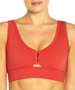 Brand new ✨ Jessica Simpson Baked Apple Mikie Wireless Sports Bra For 👩 Women ⭐
