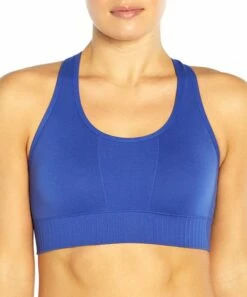 Flash Sale 🎁 Jessica Simpson Deep Ultramarine Kimmy Wireless Sports Bra For 👩 Women 🧨