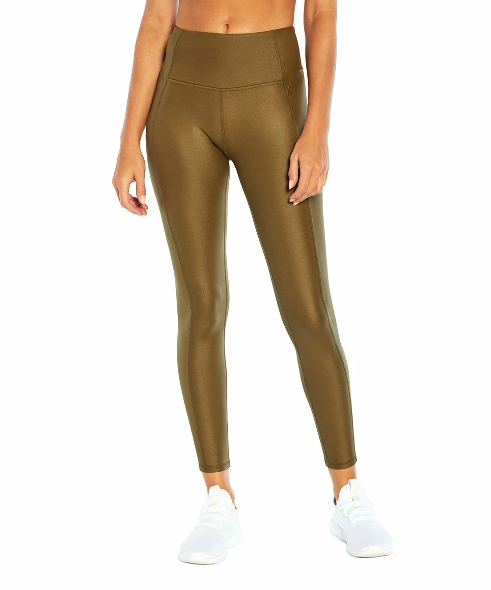 Top 10 π Jessica Simpson Dark Olive Shine 27" Leggings - π© Women π - Image 3