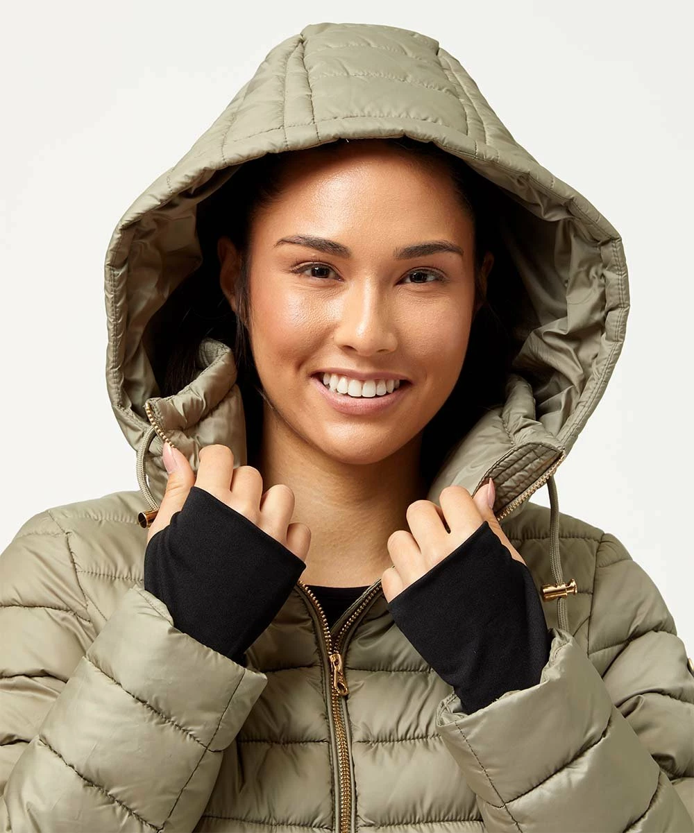 Best Sale π Jessica Simpson Sage Hooded Puffer π§₯ Coat - π© Women β - Image 3