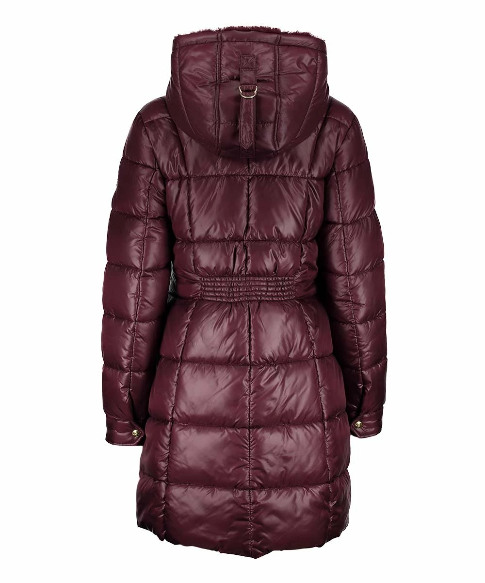 Discount π Jessica Simpson Merlot Hooded Puffer Parka - π© Women & Plus βοΈ - Image 2