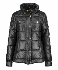 Wholesale 🎉 Jessica Simpson Black Quilted Mock Neck Puffer 🧥 Coat - 👩 Women 👍