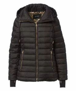 Promo π Jessica Simpson Black Hooded Puffer π§₯ Coat - π© Women π