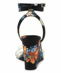 Hot Sale π Jessica Simpson Black & Clear Floral Ankle-Strap Crisscross Wedge π©΄ Sandal - π© Women π 8 Hot Sale π Jessica Simpson Black & Clear Floral Ankle-Strap Crisscross Wedge π©΄ Sandal - π© Women π -Jessica Simpson store zu107147441 alt 3 tm1657123930