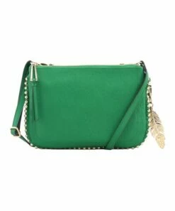 Brand new 🛒 Jessica Simpson Jelly Bean Stud-Accent Camille Crossbody Bag For 👩 Women 😀