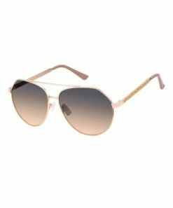 Top 10 🤩 Jessica Simpson Rose Goldtone & Goldtone Modified Aviator 👓 Sunglasses For 👩 Women 🔥