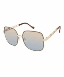 Deals 🎉 Jessica Simpson Rose Goldtone & Tortoise Square 👓 Sunglasses For 👩 Women 🛒