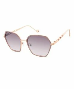 Outlet 😉 Jessica Simpson Rose Goldtone & Rose Oversize 👓 Sunglasses For 👩 Women 👍