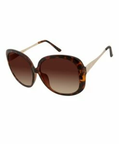 Brand new 🎉 Jessica Simpson Tortoise & Amber Fade Oversize 👓 Sunglasses For 👩 Women 🛒