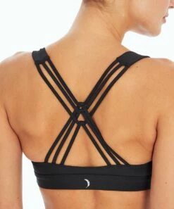 Flash Sale 🛒 Jessica Simpson Meteorite Jenna Crisscross Sports Bra For 👩 Women ✨