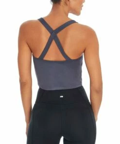 Deals 🔔 Jessica Simpson Blue Crisscross Lora Tank - 👩 Women 😉 -Jessica Simpson store zu93532127 alt 4 tm1615476051
