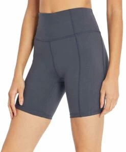 Best deal βοΈ Jessica Simpson 7'' Blue Pocket Tummy-Control Bermuda Bike Shorts - π© Women π§¨