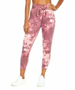Cheap β€οΈ Jessica Simpson Tea Rose Tie-Dye Swirl Riley 27'' Joggers - π© Women β¨