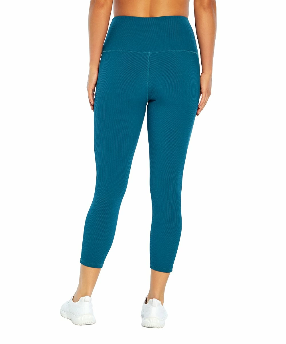 Best reviews of π Jessica Simpson Blue Coral Mandy High-Waist 22'' Capri Leggings - Plus For π© Women β - Image 2