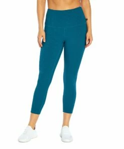 Best reviews of 🎁 Jessica Simpson Blue Coral Mandy High-Waist 22'' Capri Leggings - Plus For 👩 Women ⌛