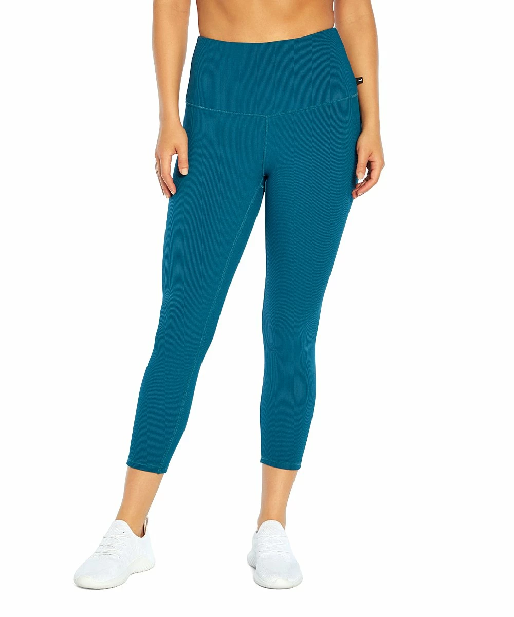 Best reviews of π Jessica Simpson Blue Coral Mandy High-Waist 22'' Capri Leggings - Plus For π© Women β