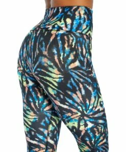 Best reviews of 💯 Jessica Simpson Soft Tie-Dye Swirl Contender Lux 25'' Ankle Leggings - 👩 Women ✨