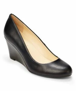 Promo 😀 Jessica Simpson Black Sanesa Wedge - 👩 Women 😍