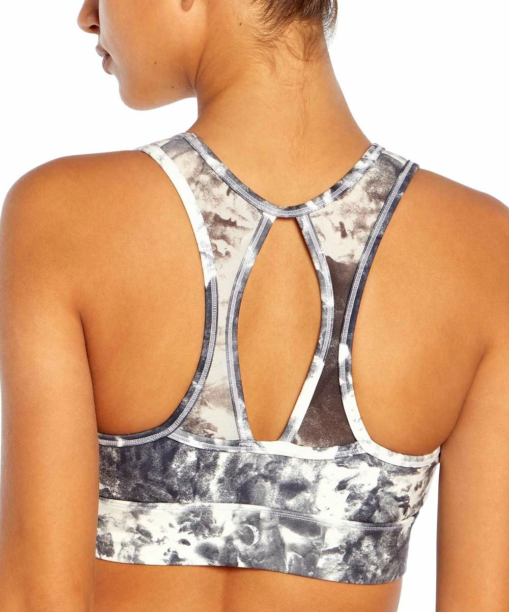 Cheapest β Jessica Simpson Black & White Tie-Dye Mackenzie Sport Bra For π© Women β 4 Cheapest β Jessica Simpson Black & White Tie-Dye Mackenzie Sport Bra For π© Women β - Image 4