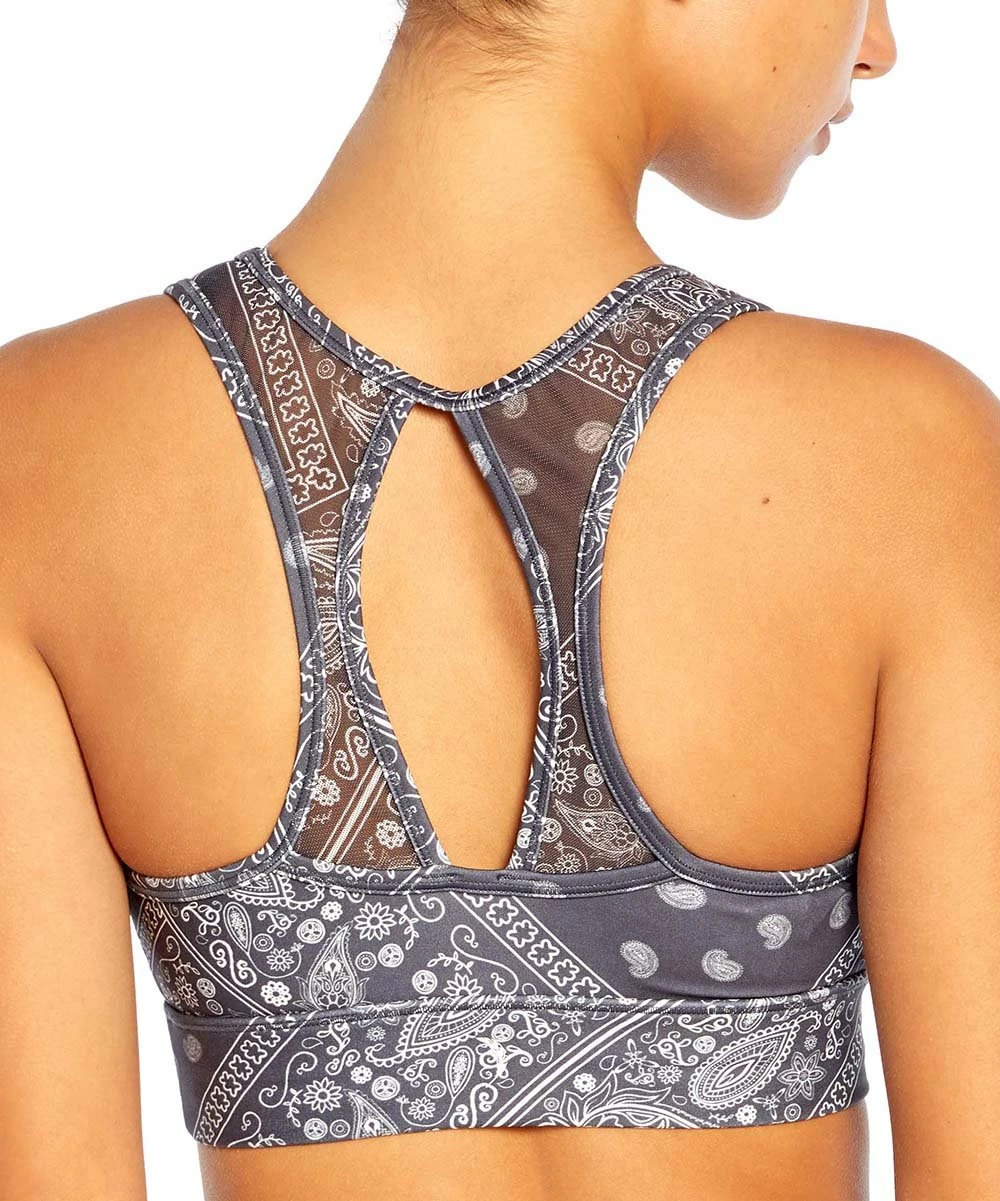 Coupon π Jessica Simpson Periscope & White Bandana Mackenzie Sports Bra For π© Women π 3 Coupon π Jessica Simpson Periscope & White Bandana Mackenzie Sports Bra For π© Women π - Image 3