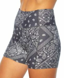 Buy π Jessica Simpson Periscope & White Bandana 3'' Tummy-Control Hottie Shorts - π© Women β¨
