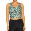 Wholesale 🧨 Jessica Simpson Ice Green & Black Floral Dani Crop Tank - 👩 Women 🌟