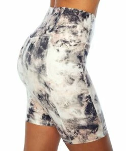 Budget ❤️ Jessica Simpson Periscope & Granite Swirl 7'' Tummy-Control Bermuda Shorts - 👩 Women ⭐