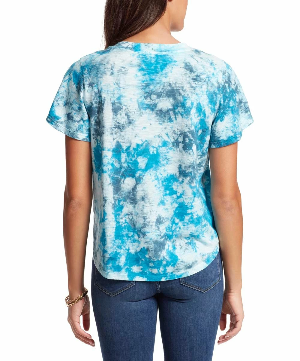 Wholesale βοΈ Jessica Simpson Turkish Tie-Dye Carly Flutter Sleeve Tee - π© Women π― 3 Wholesale βοΈ Jessica Simpson Turkish Tie-Dye Carly Flutter Sleeve Tee - π© Women π― - Image 3