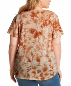 Buy π― Jessica Simpson Golden Tie-Dye Flutter-Sleeve Tee - Plus For π© Womens Plus π₯° 5 Buy π― Jessica Simpson Golden Tie-Dye Flutter-Sleeve Tee - Plus For π© Womens Plus π₯° -Jessica Simpson store zu99707755 alt 2 tm1631887241